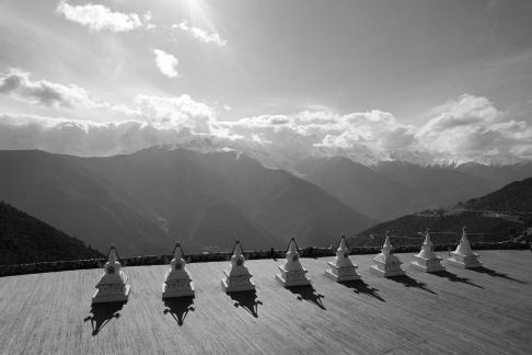 Snowy Mountain Stupa 5