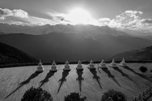 Snowy Mountain Stupa 6