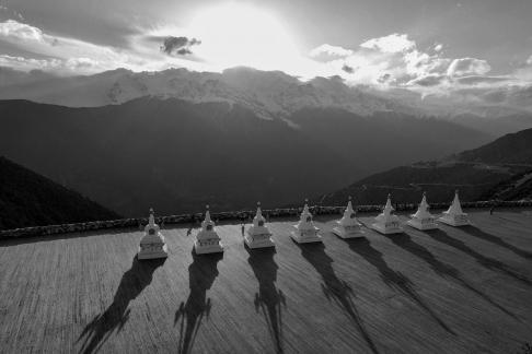 Snowy Mountain Stupa 8