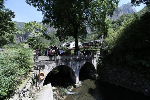 Rural Bridge Leisurely Crossing 2