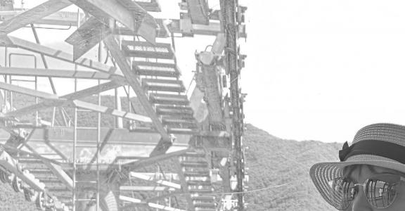 Qingyun Cable Car Shadow 1