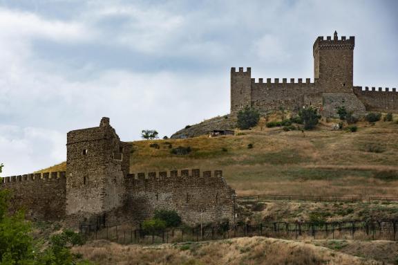 Ancient fortress in Sudak