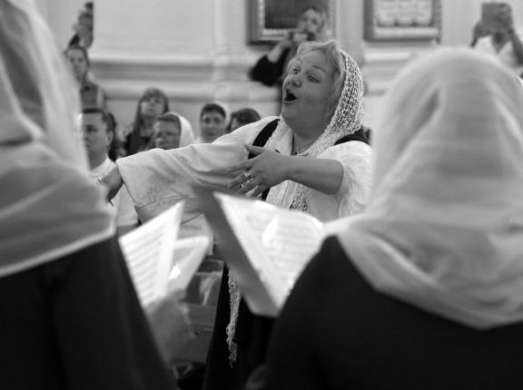 Choir conductor