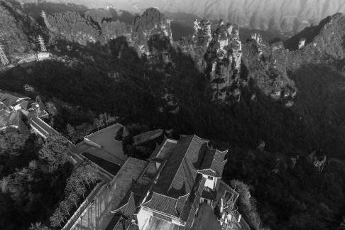 Green mountains and red forests 5