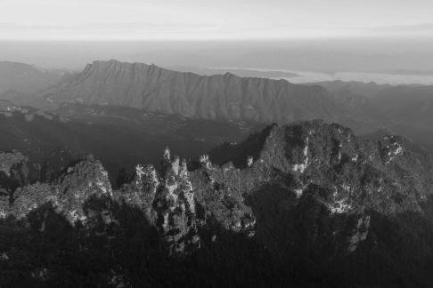 Green mountains and red forests 8
