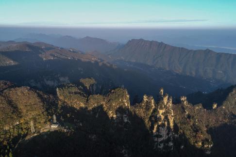 Green mountains and red forests 11