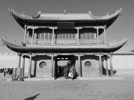 City gate tower on the frontier 12