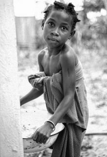 Girl Fetching Water