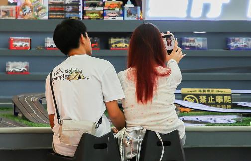 Strolling around the mall 71