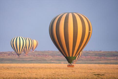 African hot air balloon