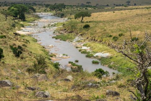 Beautiful African scenery